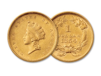 χρυσά νομίσματα- 1 δολάριο