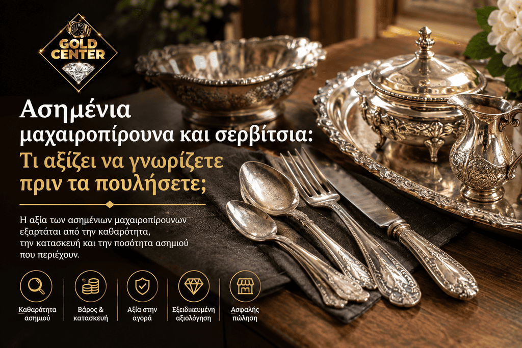 asimenia-machairopirouna-axia Παλιά ασημένια μαχαιροπίρουνα και σερβίτσια προς αξιολόγηση
