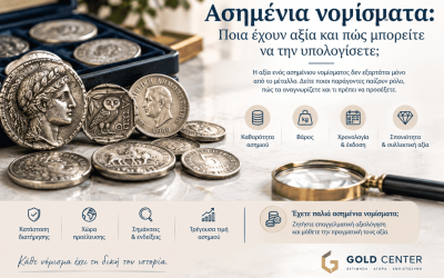 Ασημένια νομίσματα: Ποια έχουν αξία και πώς μπορείτε να την υπολογίσετε;