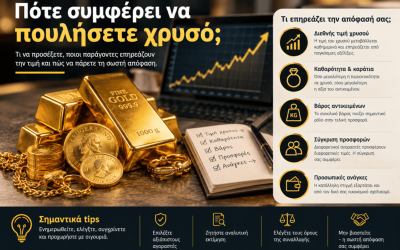 Πότε συμφέρει να πουλήσετε χρυσό;