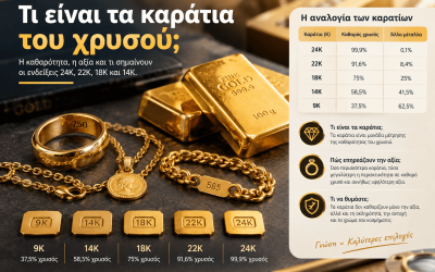 Τι είναι τα καράτια του χρυσού;